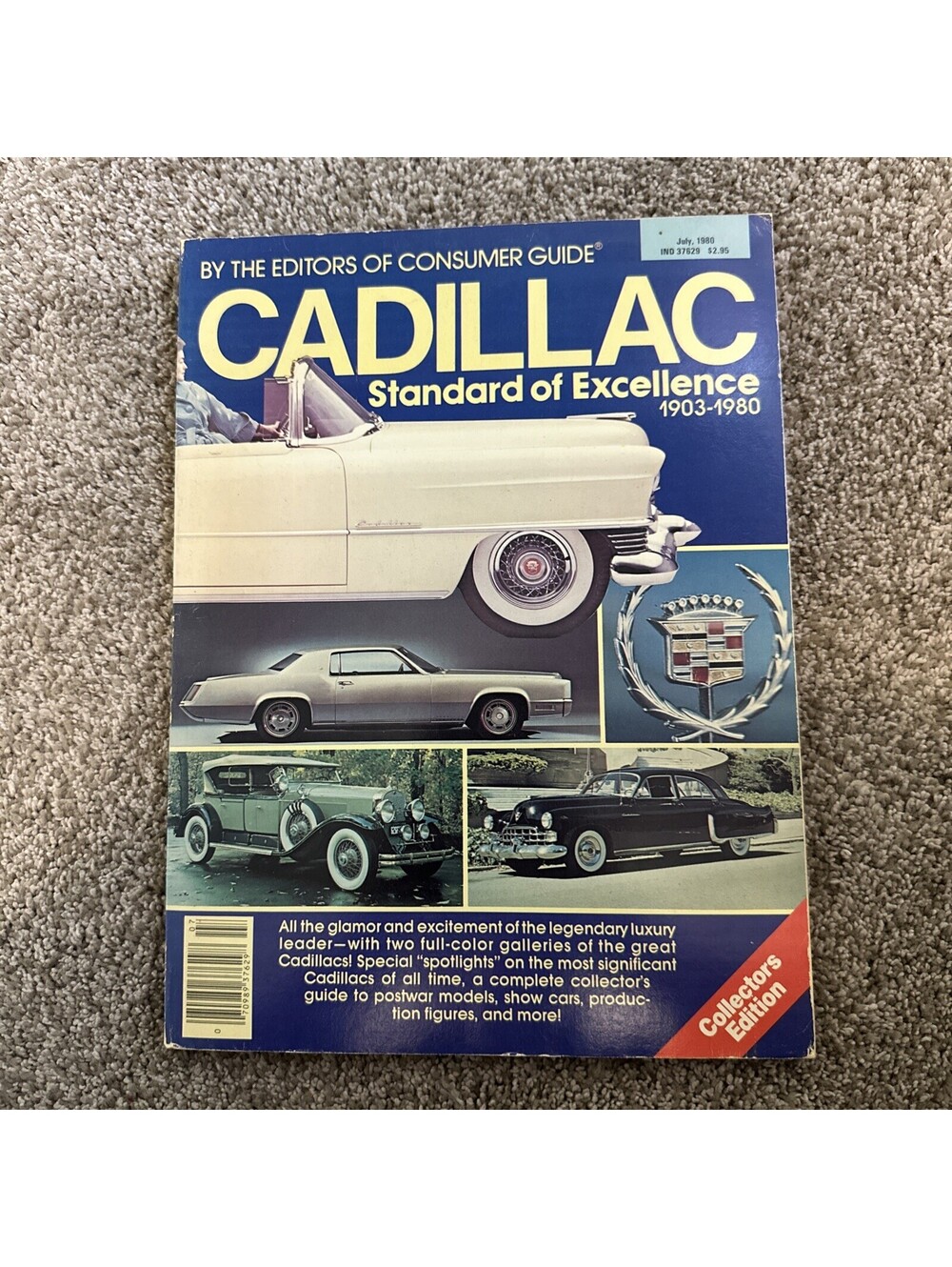 July 1980 Cadillac Standard of Excellence 1903-1980 Collectors Edition